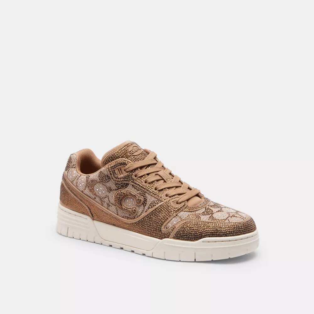Sneakersy Soho z charakterystycznym żakardem Crystal