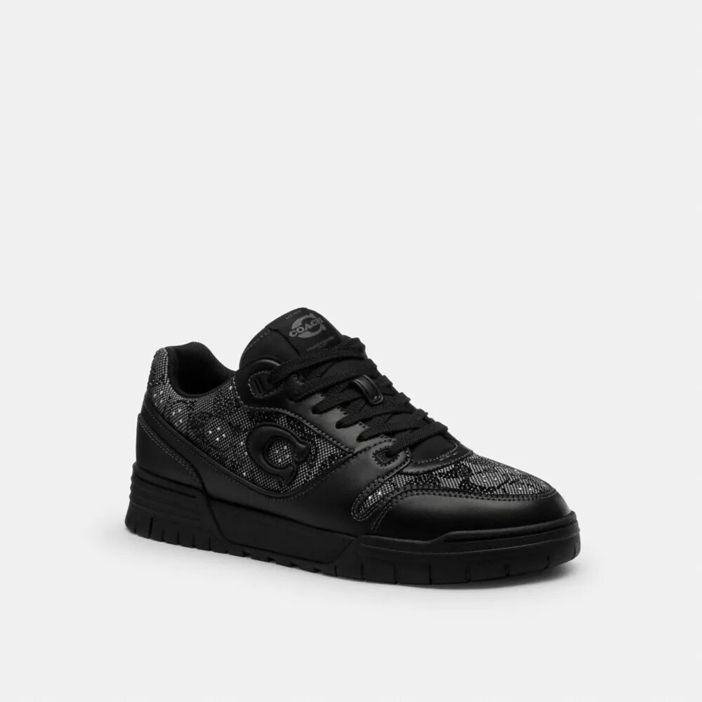 Sneakersy Soho z charakterystycznym żakardem Crystal