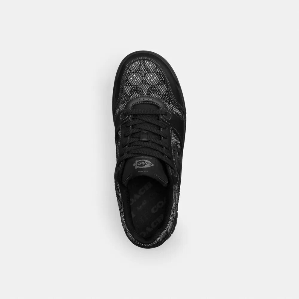 Sneakersy Soho z charakterystycznym żakardem Crystal