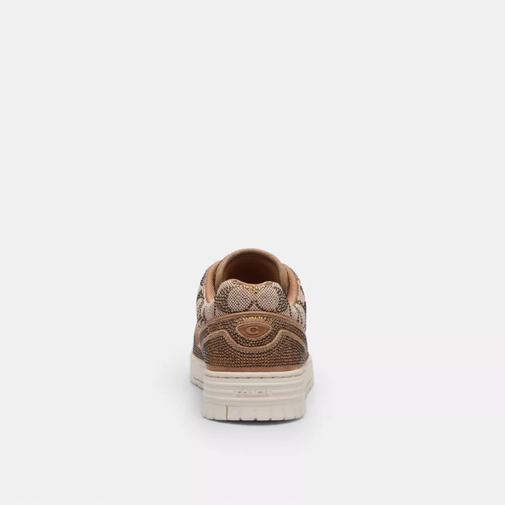 Sneakersy Soho z charakterystycznym żakardem Crystal