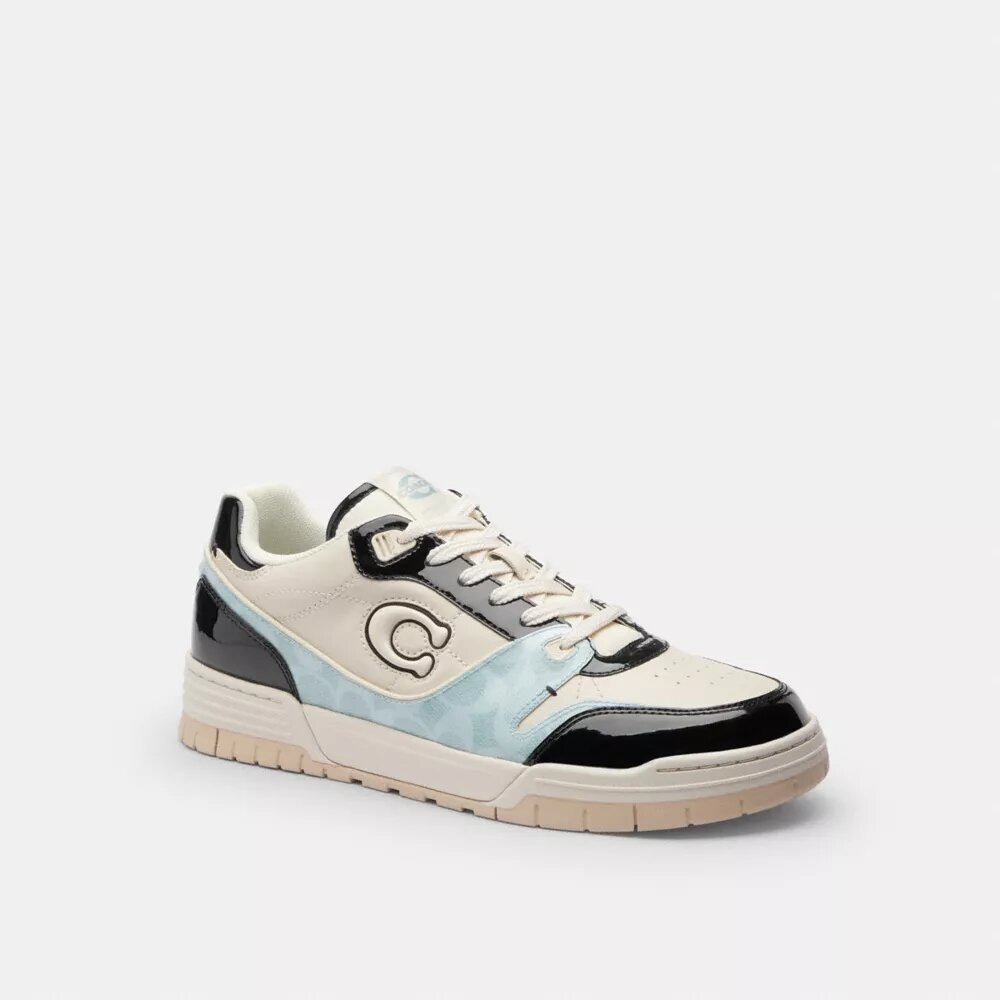 Sneakersy Soho z charakterystycznym lakierowanym akcentem