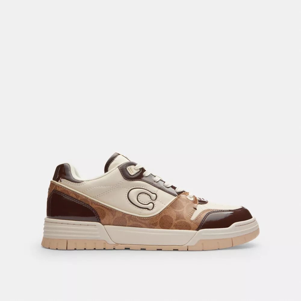 Sneakersy Soho z charakterystycznym lakierowanym akcentem
