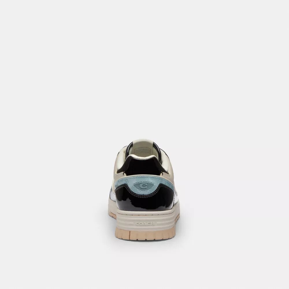 Sneakersy Soho z charakterystycznym lakierowanym akcentem