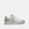Sneakersy Soho z postarzanej skóry metalicznej