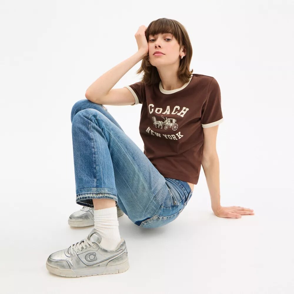 Sneakersy Soho z postarzanej skóry metalicznej