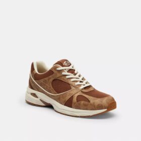 Sneakersy sportowe z Signature Canvas