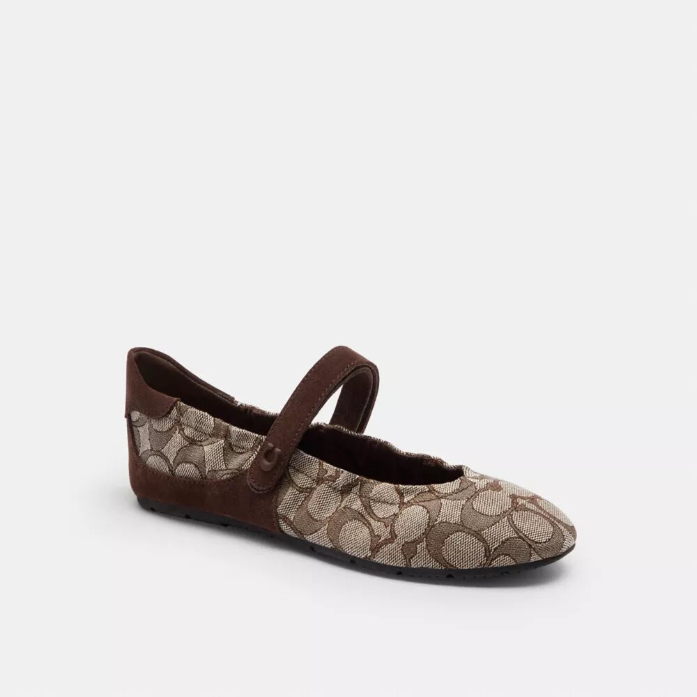 Sneakersy typu Buty Mary Jane z charakterystycznym wzorem żakardowym