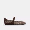 Sneakersy typu Buty Mary Jane z charakterystycznym wzorem żakardowym