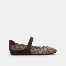 Sneakersy typu Buty Mary Jane z charakterystycznym wzorem żakardowym
