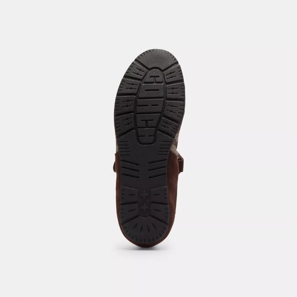 Sneakersy typu Buty Mary Jane z charakterystycznym wzorem żakardowym