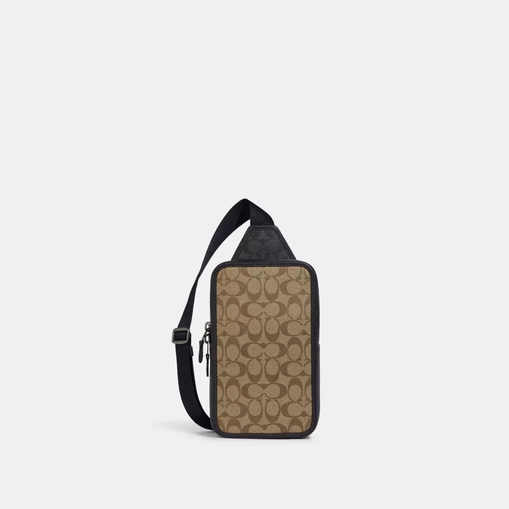 Sullivan Pack z płótnem Signature Canvas w blokowym wzorze