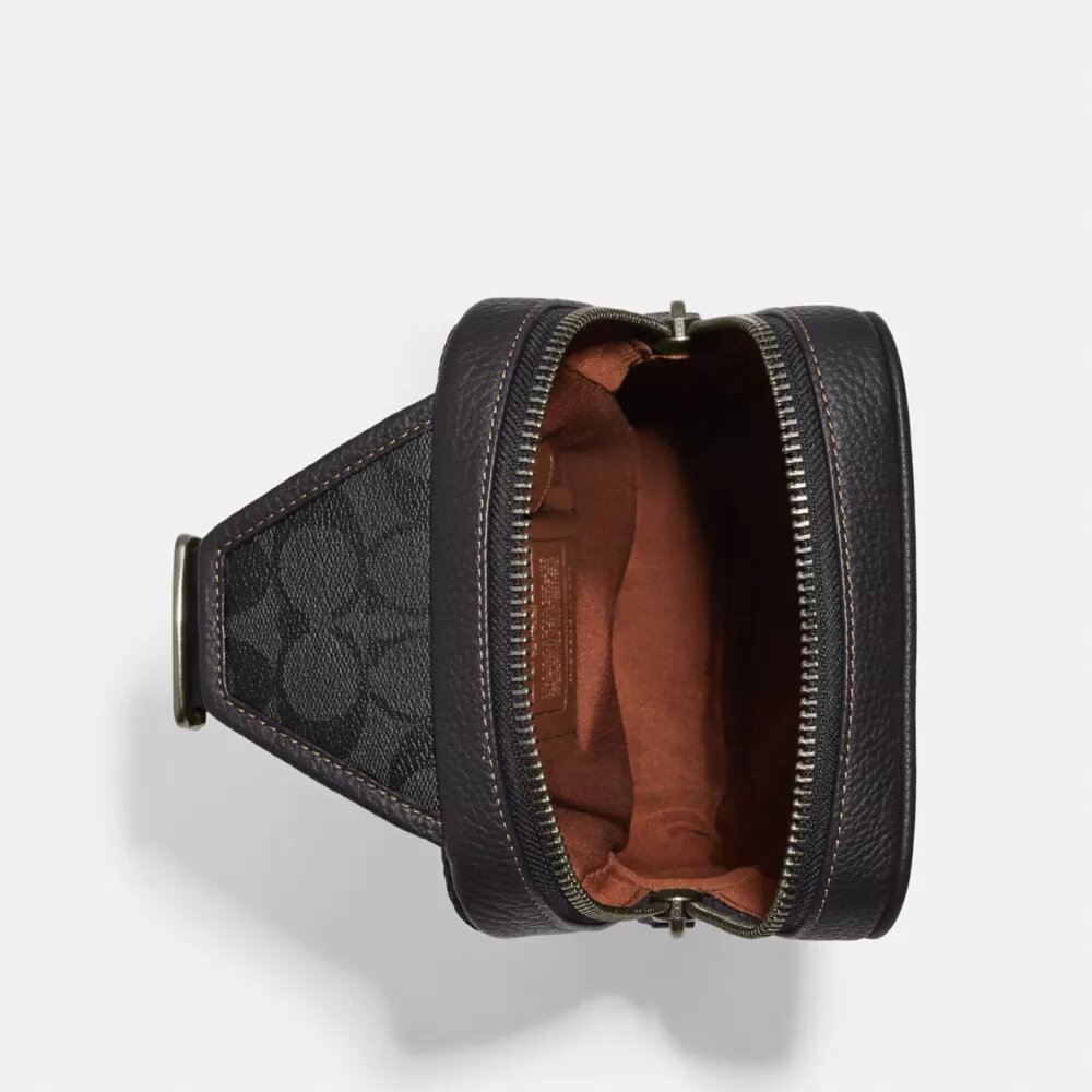 Sullivan Pack z płótnem Signature Canvas w blokowym wzorze