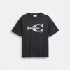 T-shirt „Hardware Relaxed” z bawełny organicznej
