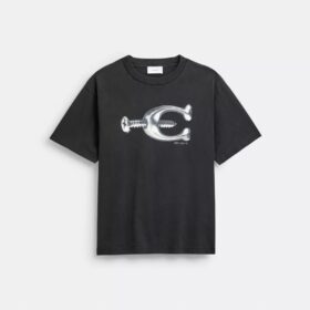 T-shirt „Hardware Relaxed” z bawełny organicznej