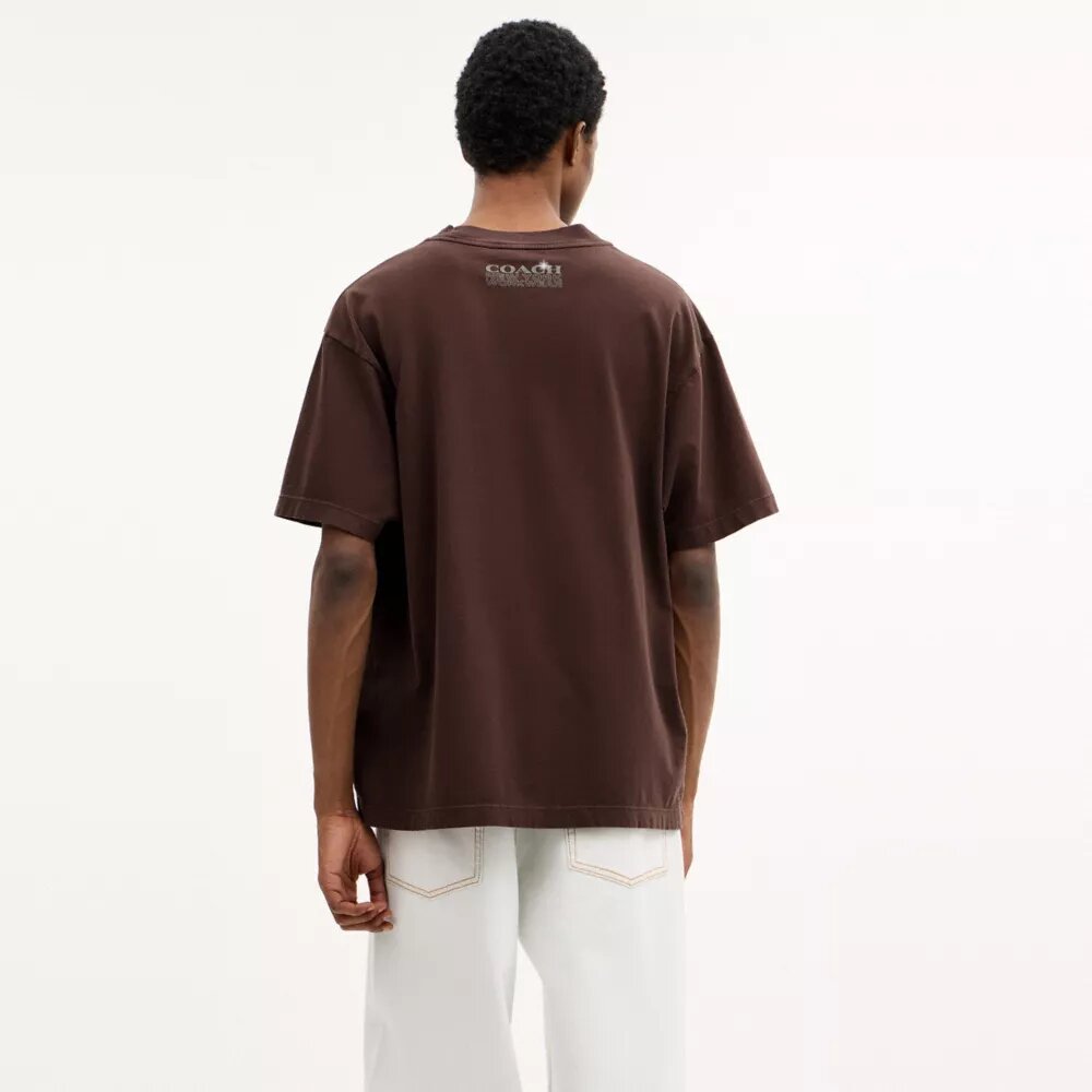 T-shirt „Hardware Relaxed” z bawełny organicznej