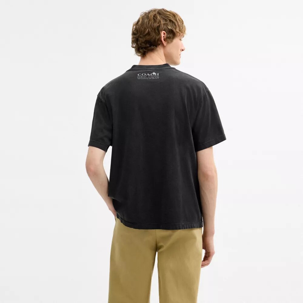 T-shirt „Hardware Relaxed” z bawełny organicznej