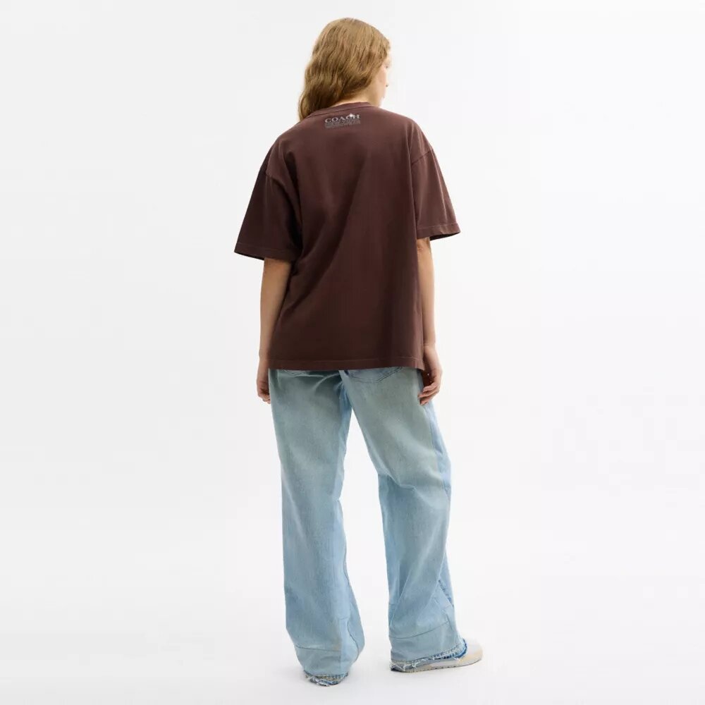 T-shirt „Hardware Relaxed” z bawełny organicznej