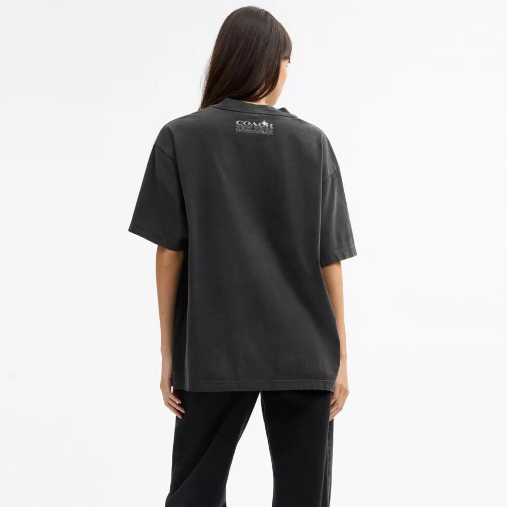 T-shirt „Hardware Relaxed” z bawełny organicznej