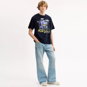 T-shirt Rexy „10th Birthday Jungle Relaxed” z bawełny organicznej