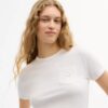 T-shirt z krótkim rękawem i kieszenią z bawełny organicznej