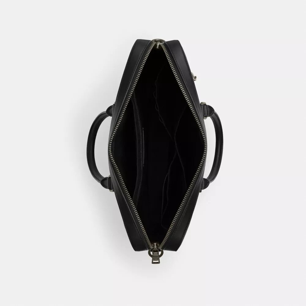 Torbę Ethan Slim Brief z Signature Canvas