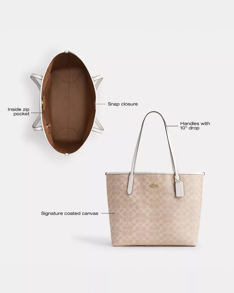 Torba City Shopper z Signature Canvas