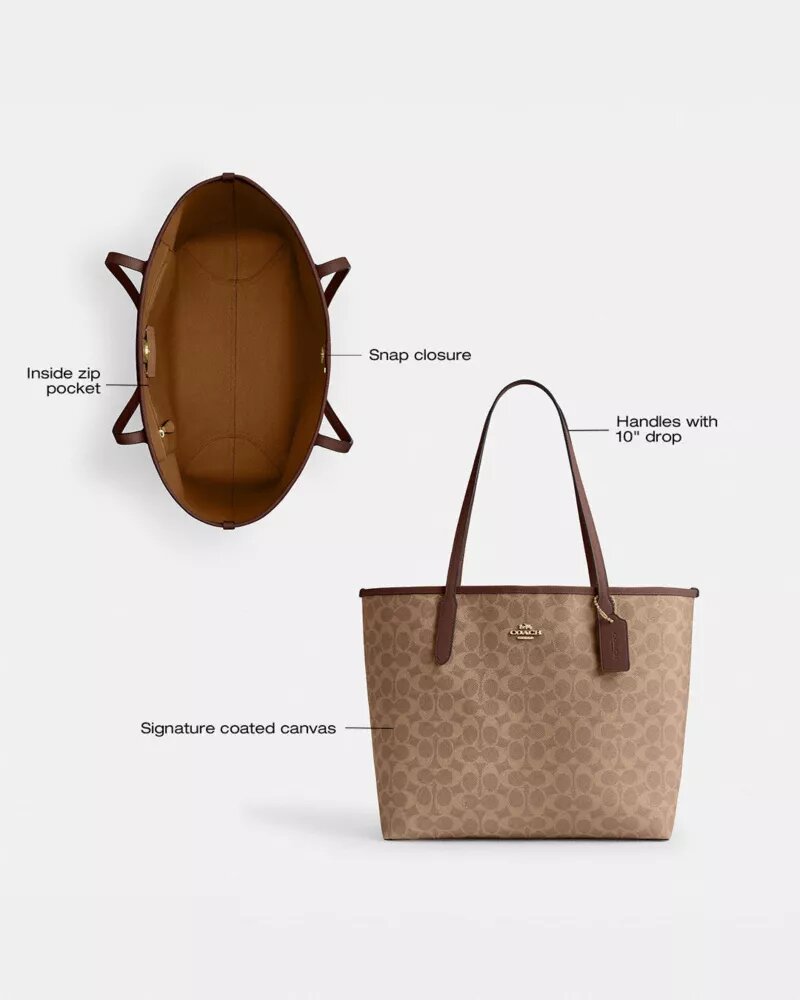 Torba City Shopper z Signature Canvas