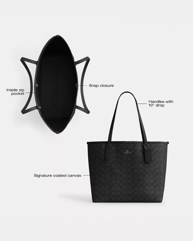 Torba City Shopper z Signature Canvas
