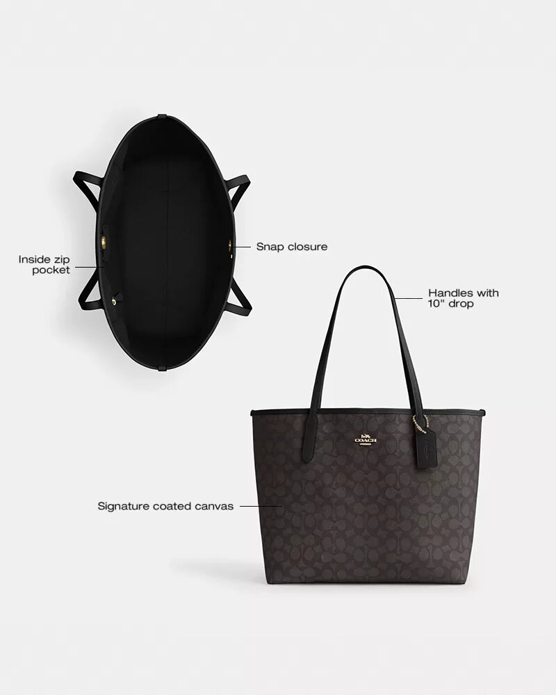 Torba City Shopper z Signature Canvas