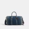 Torba Compass 35 z regenerowanego denimu bawełnianego z zawieszkami
