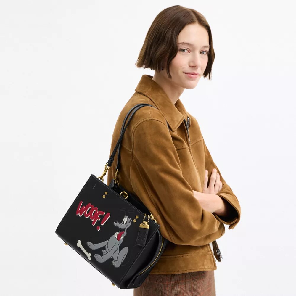 Torba Disney X Coach Rogue 25 z Pluto