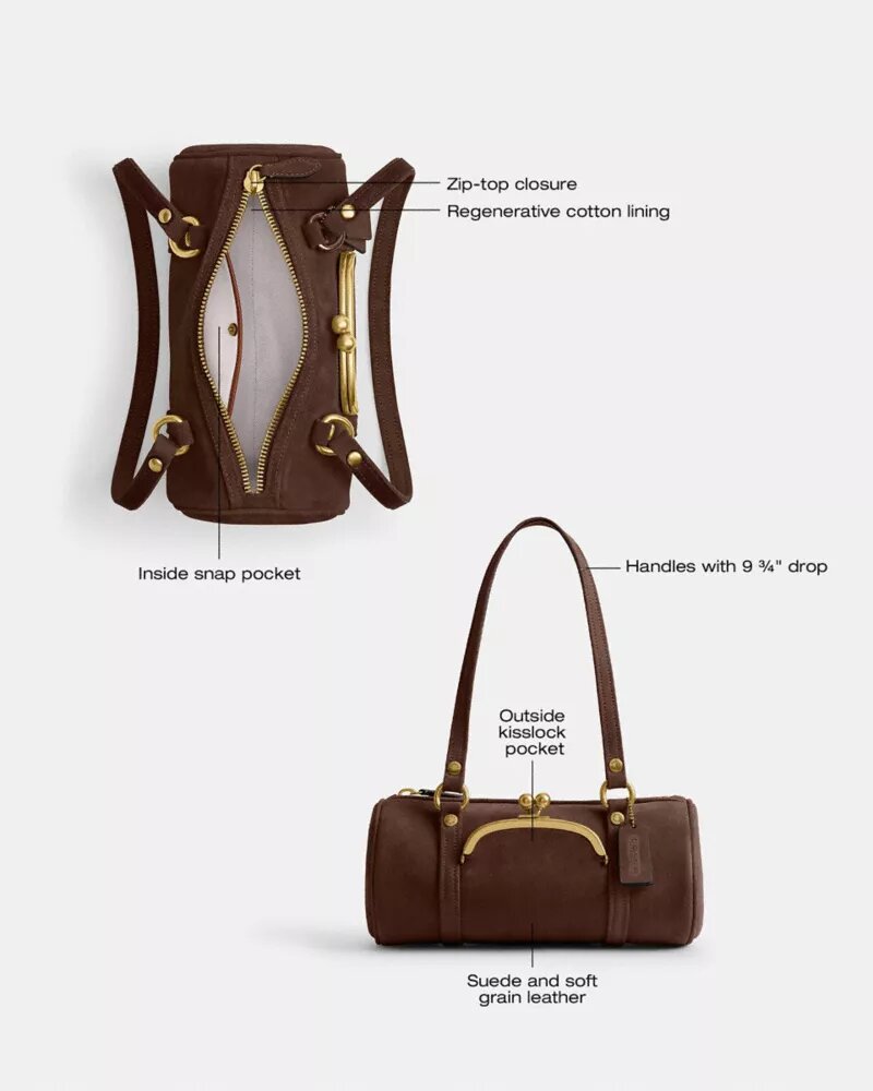 Torba Kisslock Barrel 28