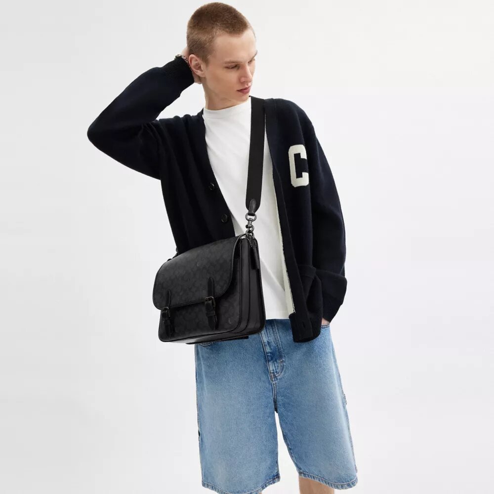 Torba kurierska Hitch z Signature Canvas