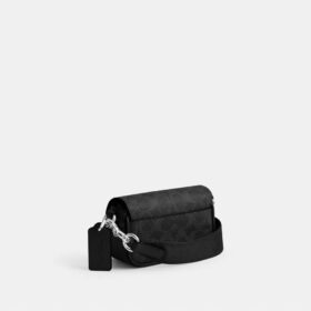 Torba listonoszka z klapką z Signature Canvas