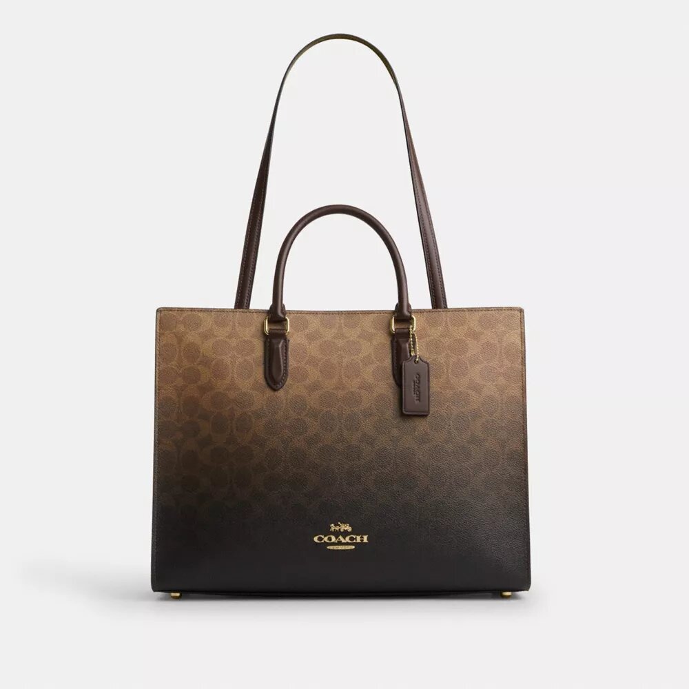 Torba Maggie Shopper w stylu ombre z Signature Canvas