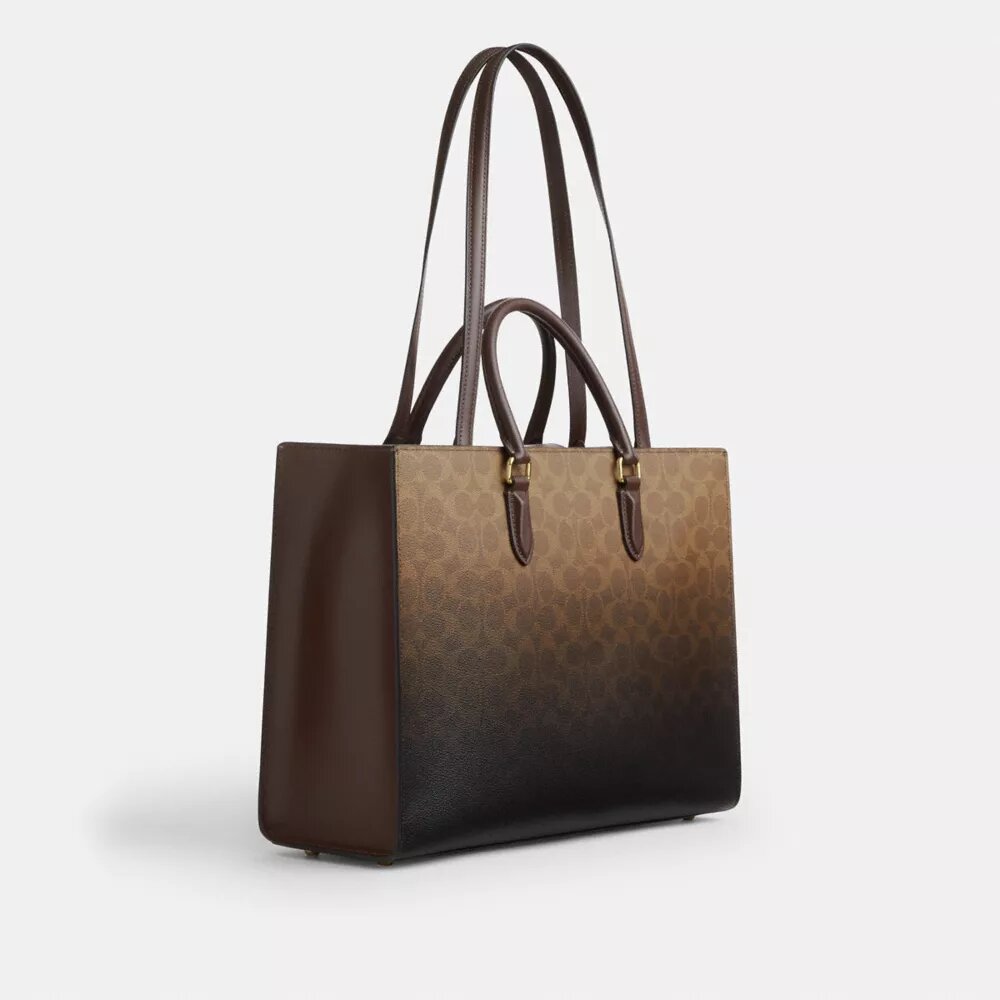 Torba Maggie Shopper w stylu ombre z Signature Canvas