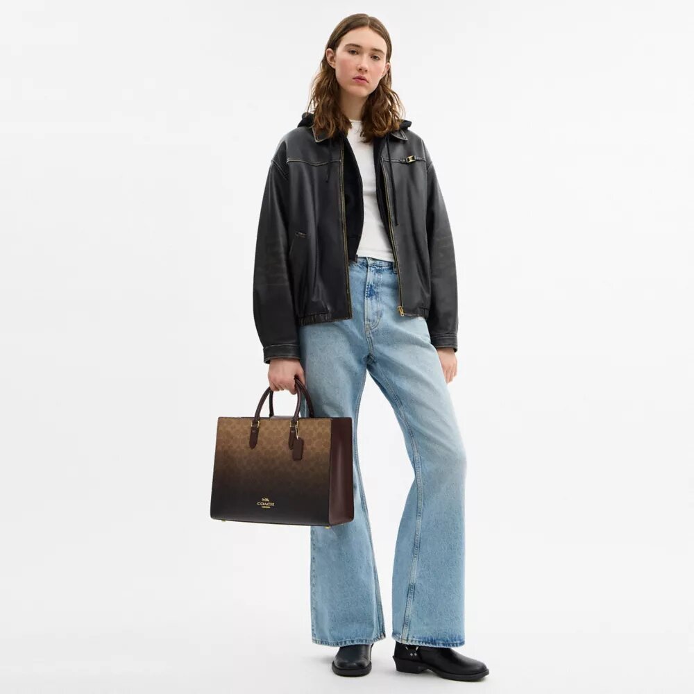 Torba Maggie Shopper w stylu ombre z Signature Canvas