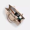 Torba Maggie z Signature Canvas w blokowe wzory