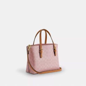 Torba Mollie Shopper 25 w Signature Canvas z Zawieszkami