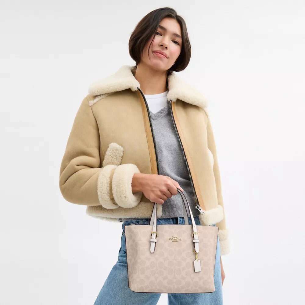 Torba Mollie Shopper 25 z Signature Canvas