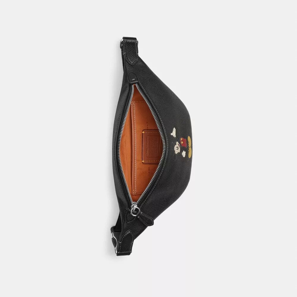 Torba na pasek Disney X Coach Charter 7 z Myszką Miki