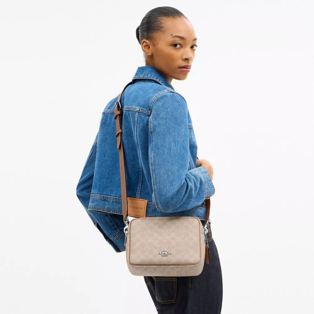 Torba na ramię Carey z Signature Canvas