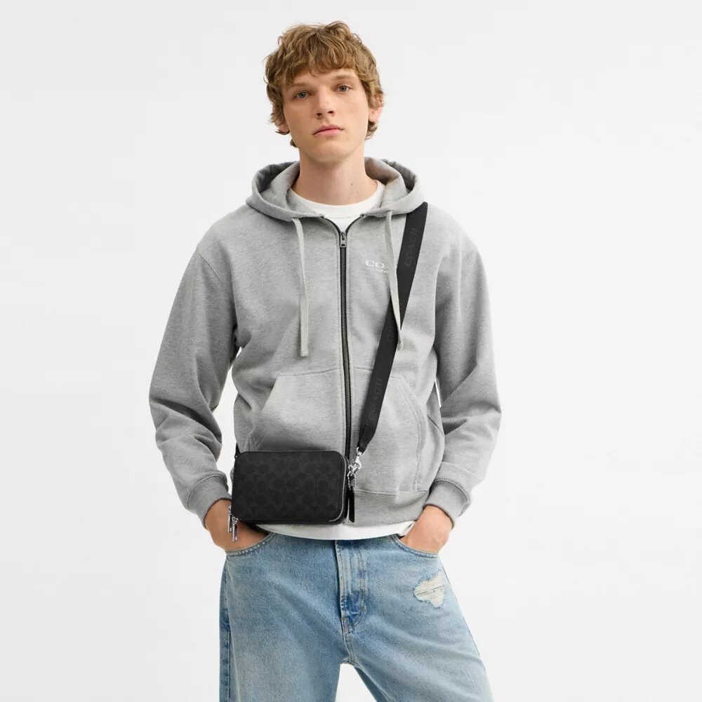 Torba na ramię Clinton z Signature Canvas