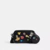 Torba na ramię Disney X Coach Charter Slim z nadrukiem naklejek