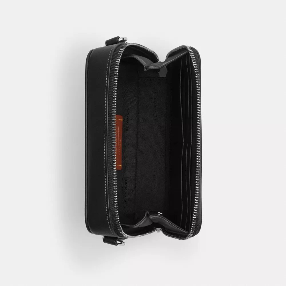 Torba na ramię Disney X Coach Charter Slim z nadrukiem naklejek