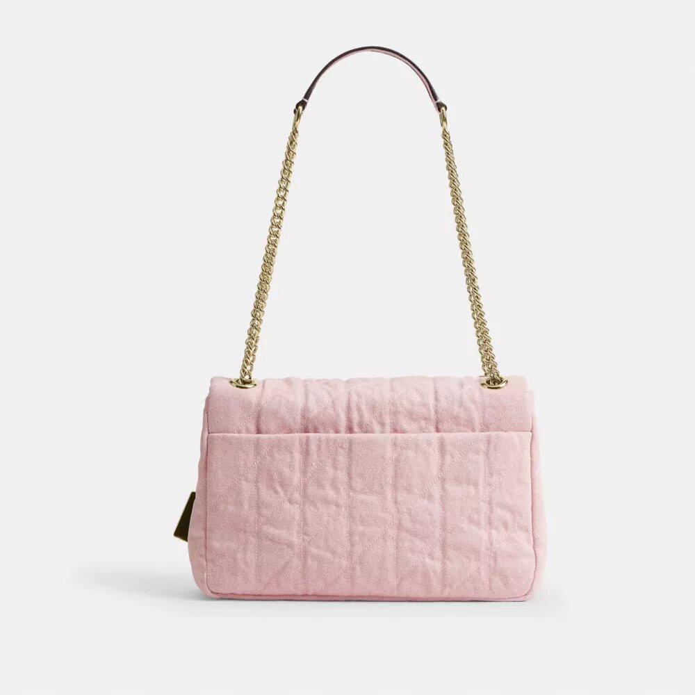 Torba na ramię Elodie z dżinsu „Loved Denim” z pikowaniem