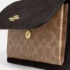 Torba na ramię Klare z Signature Canvas w blokowe wzory