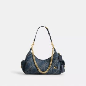 Torba Pocket Juliet 30 z odnawialnego dżinsu bawełnianego z pikowaniem