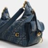 Torba Pocket Juliet 30 z odnawialnego dżinsu bawełnianego z pikowaniem