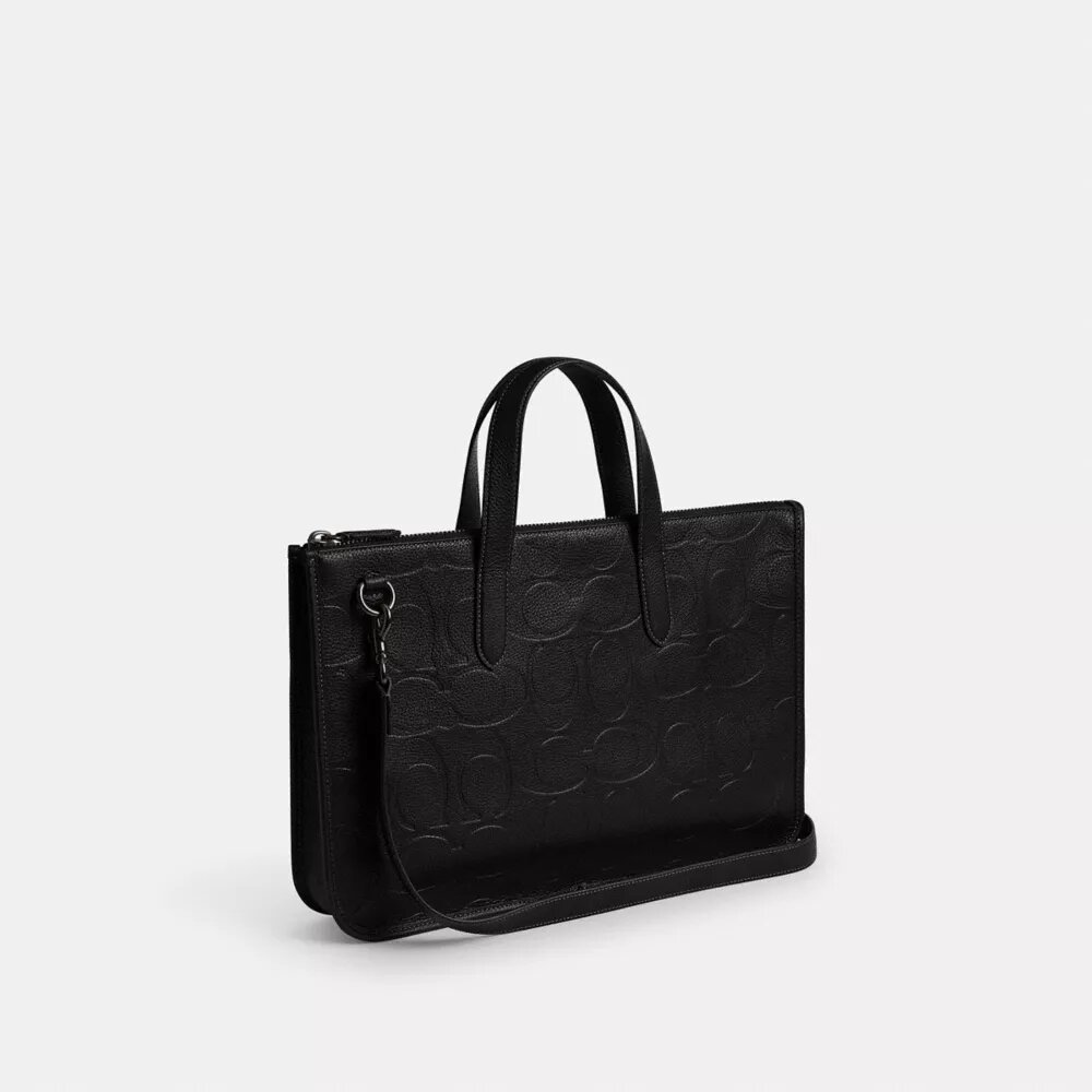 Torba robocza Isaac z skóry Signature w wersji Maxi